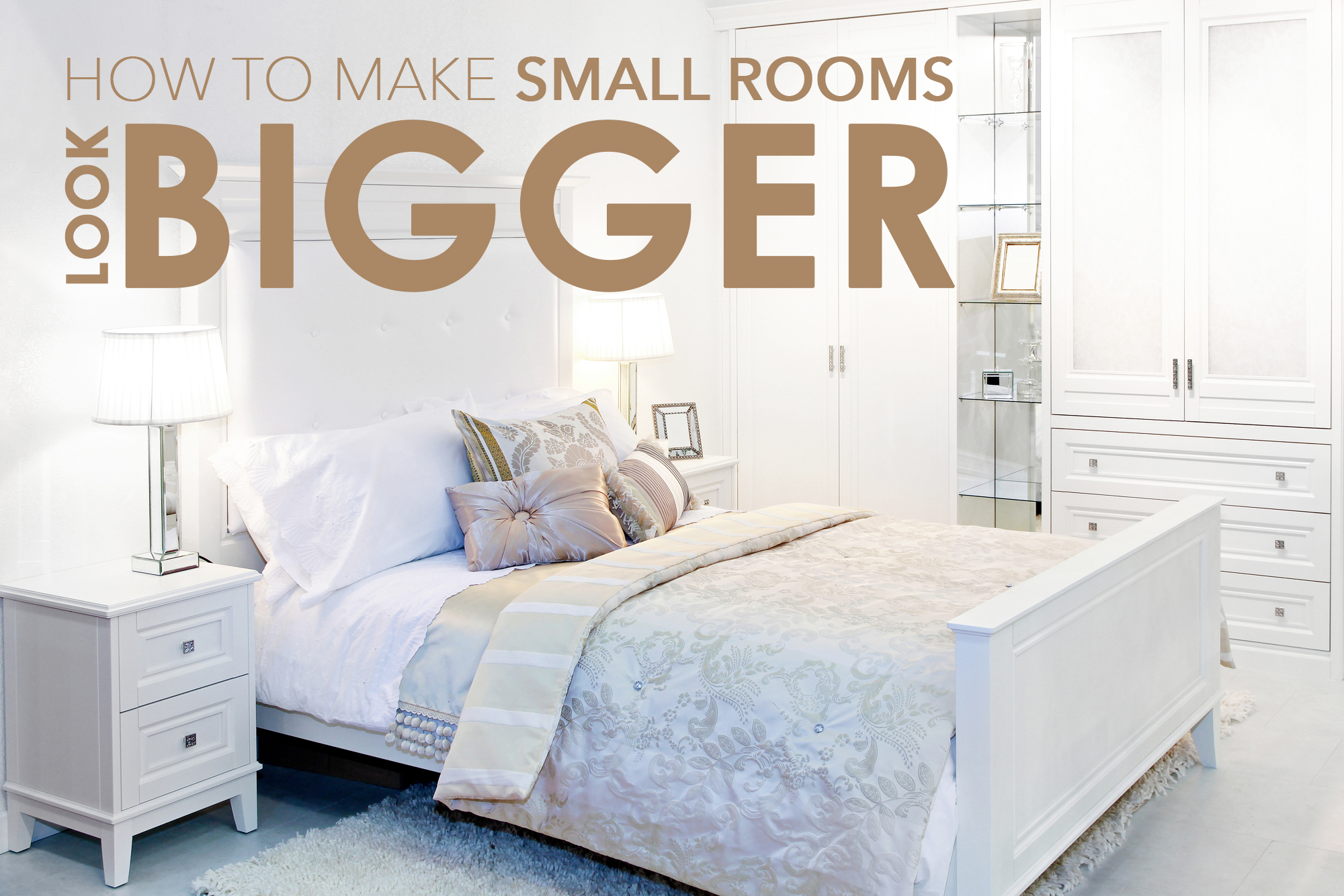 Make Small Rooms Look Bigger - Singapore Furniture Rental