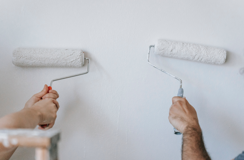 repainting is one of the most effective home upgrade hack
