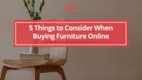 5 Things to Consider When Buying Furniture Online