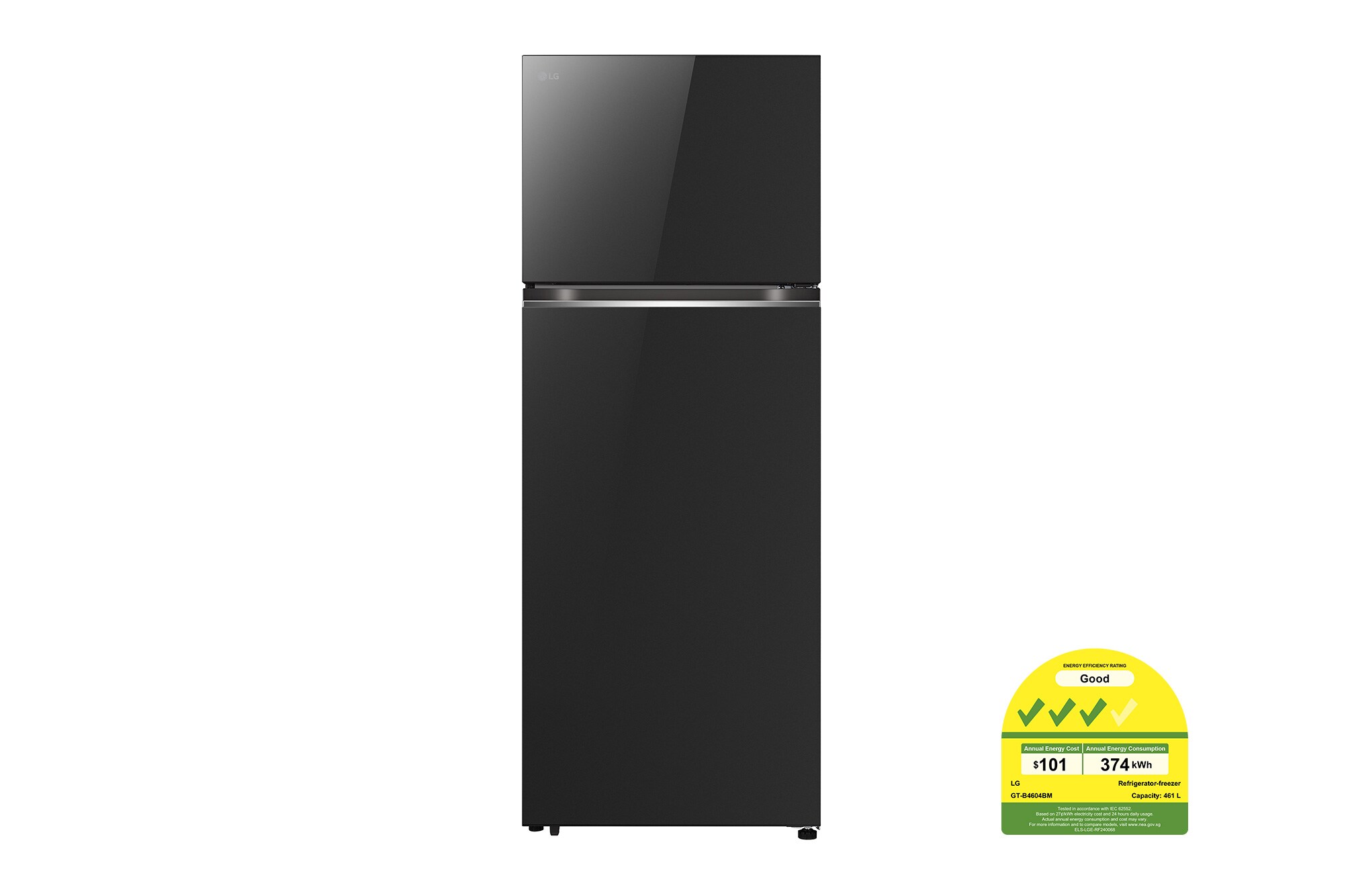LG 461L Top Freezer Fridge GT-B4604BM LG 461L Top Freezer Fridge GT-B4604BM