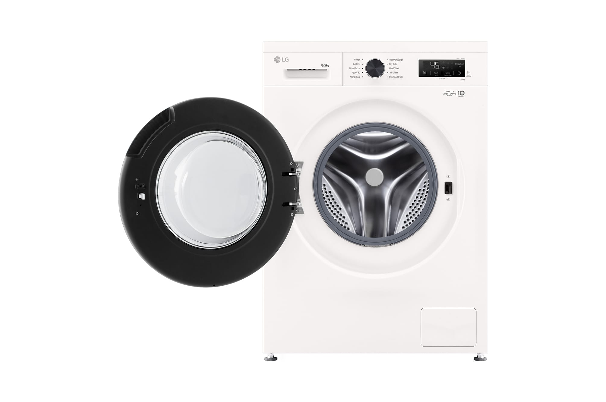 LG 8/5kg Front Load Washer Dryer FB1208R5W LG 8/5kg Front Load Washer Dryer FB1208R5W