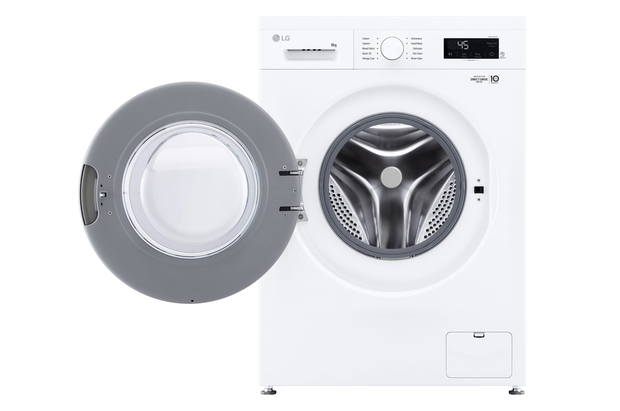 LG 8kg Front Load Washer FB1208S6W LG 8kg Front Load Washer FB1208S6W