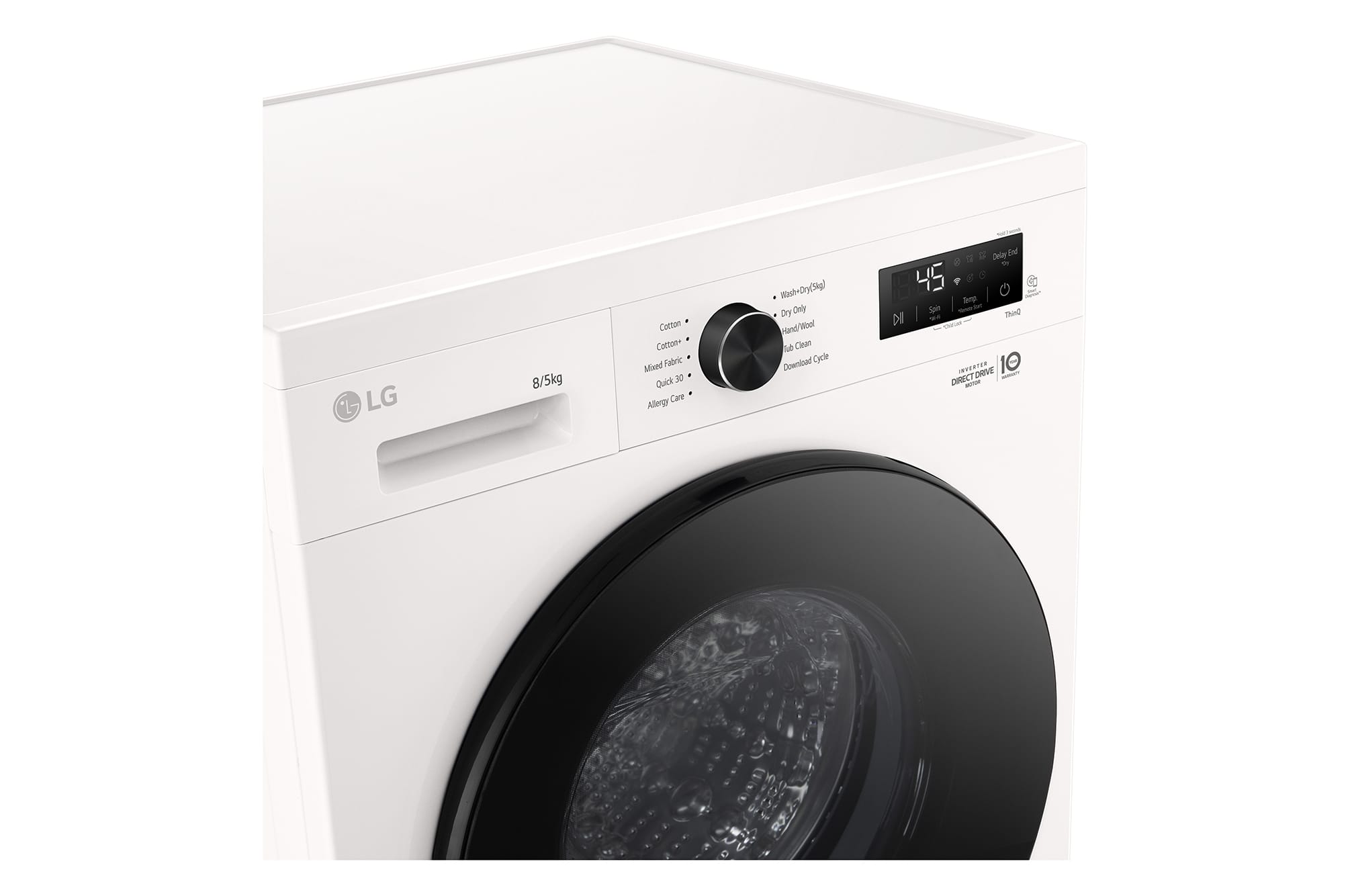 LG 8/5kg Front Load Washer Dryer FB1208R5W LG 8/5kg Front Load Washer Dryer FB1208R5W