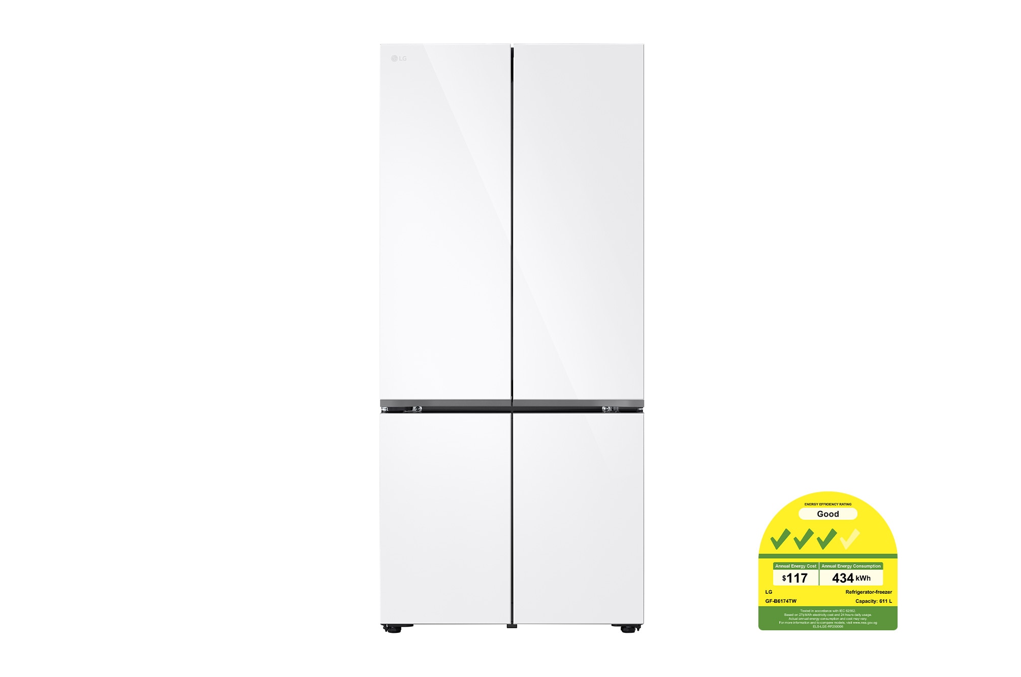 LG 611L Multi Door Fridge GF-B6174TW LG 611L Multi Door Fridge GF-B6174TW