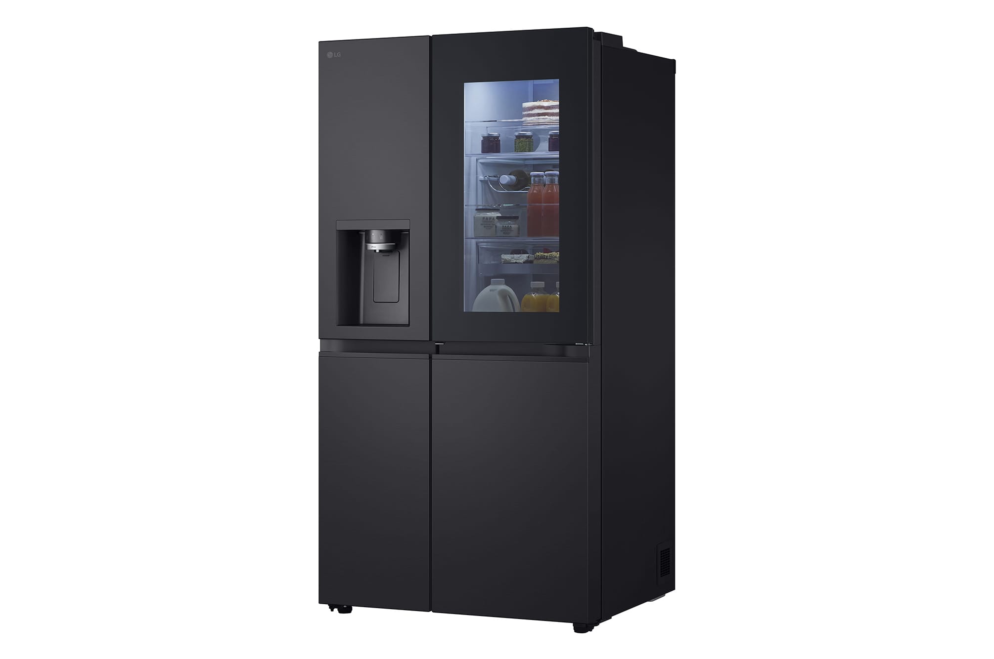 LG 628L InstaView Door-in-Door Side by Side Fridge GS-X6104EV LG 628L InstaView Door-in-Door Side by Side Fridge GS-X6104EV