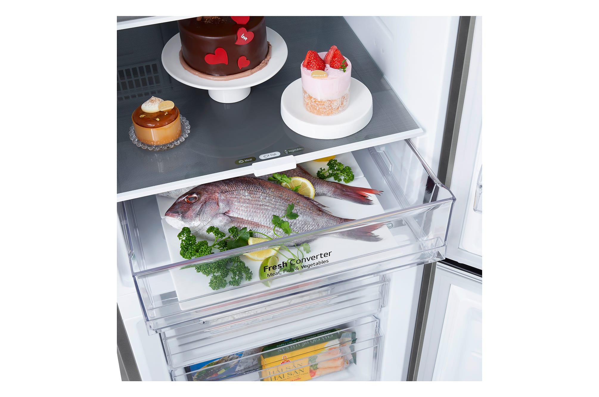 LG 335L Bottom Freezer Fridge GB-B3354PY LG 335L Bottom Freezer Fridge GB-B3354PY