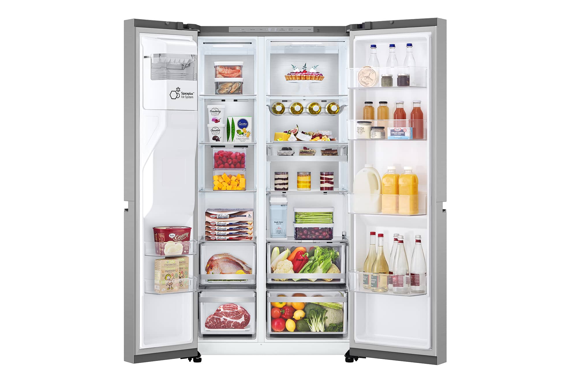 LG 628L Side by Side Fridge GS-L6104PY LG 628L Side by Side Fridge GS-L6104PY