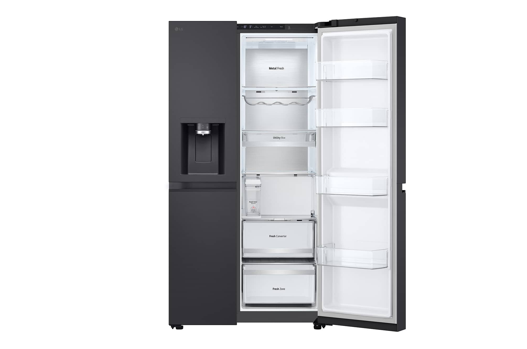 LG 623L Side by Side Fridge GS-L6104EV LG 623L Side by Side Fridge GS-L6104EV
