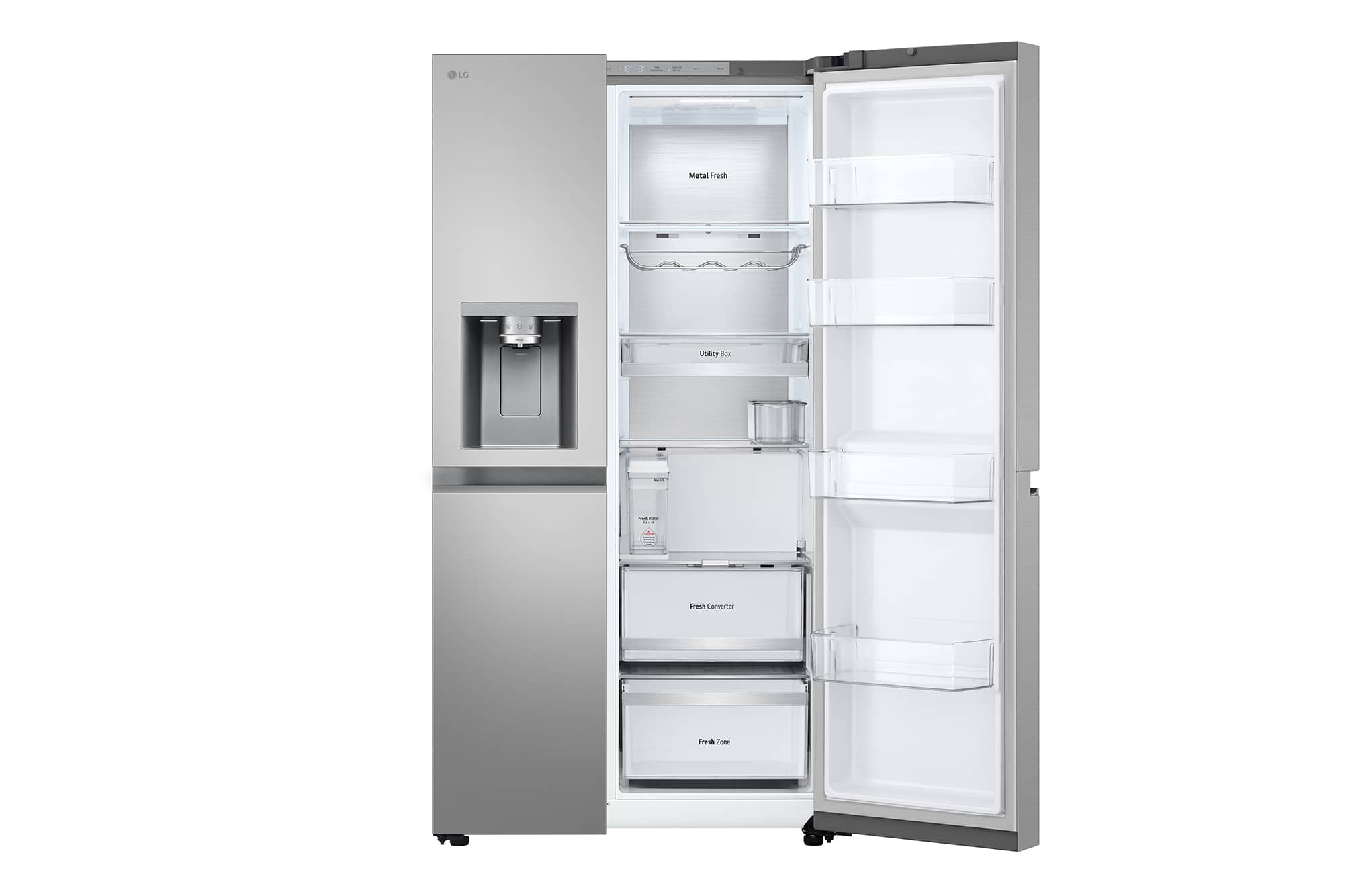 LG 628L Side by Side Fridge GS-L6104PY LG 628L Side by Side Fridge GS-L6104PY