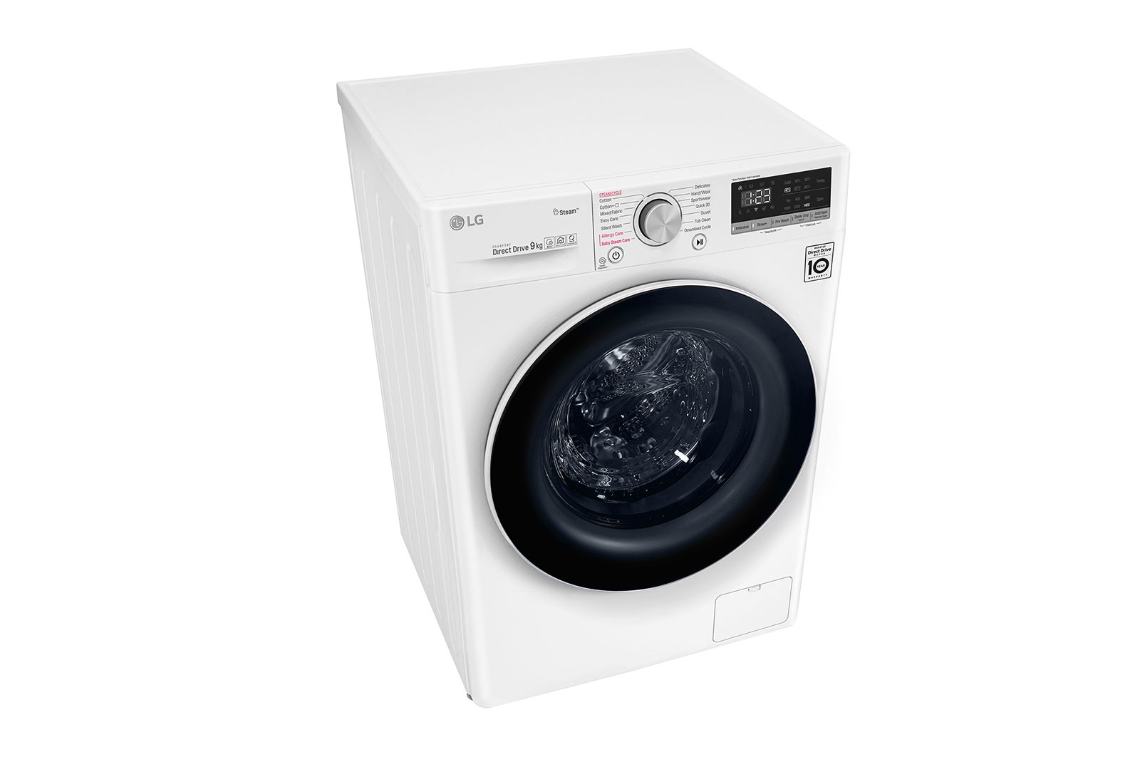 LG 9kg Front Load Washer FV1409S4W LG 9kg Front Load Washer FV1409S4W