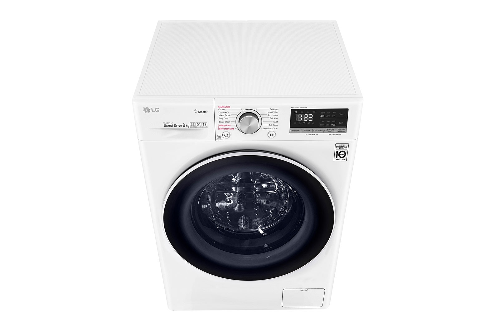 LG 9kg Front Load Washer FV1409S4W LG 9kg Front Load Washer FV1409S4W