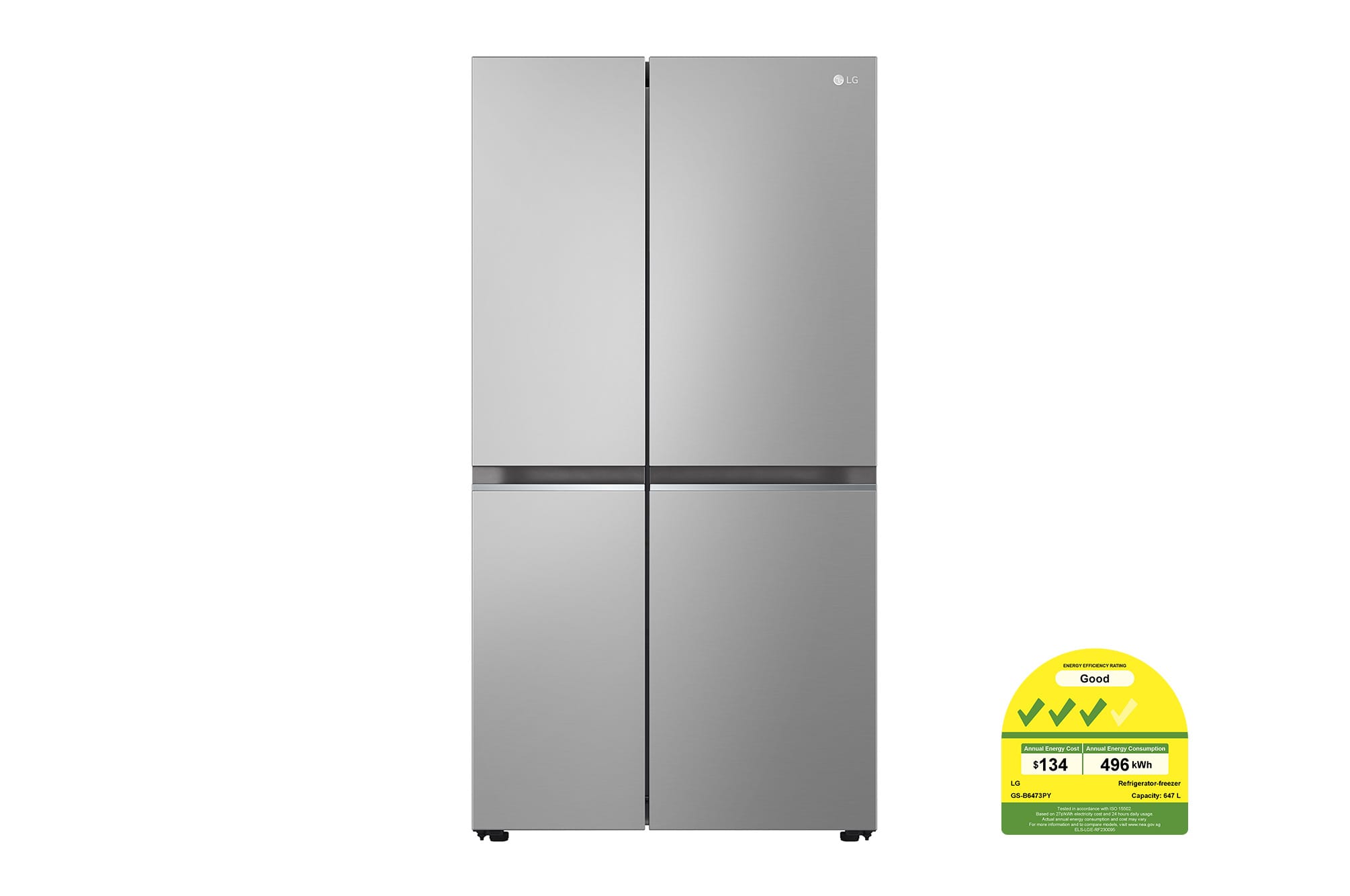 LG 647L Side by Side Fridge GS-B6473PY LG 647L Side by Side Fridge GS-B6473PY